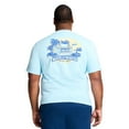 thumbnail image 1 of Big & Tall IZOD Saltwater Graphic Tee Color: Crystal Blue Size: 4XB, 1 of 4