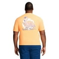 thumbnail image 1 of Big & Tall IZOD Saltwater Graphic Tee Color: Tangerine Size: 3XL TALL, 1 of 4