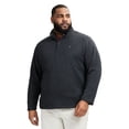 thumbnail image 1 of Big & Tall IZOD Thermasoft Sweater Fleece Quarter Zip Color: Black Size: 2XB, 1 of 4
