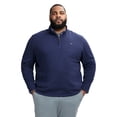 thumbnail image 1 of Big & Tall IZOD Thermasoft Sweater Fleece Quarter Zip Color: Navy Blazer Size: 3XL TALL, 1 of 4