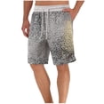 thumbnail image 1 of Big & Tall Jacquard Athletic Shorts for Men 10" Inseam Quick Dry Running Short Pants, Summer Fashion Casual Textured Performance Basketball Workout Shorts with Pockets, 1 of 5