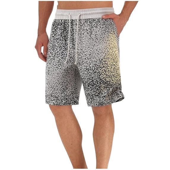 Big & Tall Jacquard Athletic Shorts for Men 10" Inseam Quick Dry Running Short Pants, Summer Fashion Casual Textured Performance Basketball Workout Shorts with Pockets