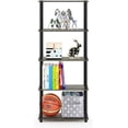 thumbnail image 1 of Big Tall Large 5 Tier Standing Bookshelf, Bathroom Standing Shelf, Tiered Shelf Stand, Book Display Shelf, Closet Storage Shelves, Pantry Shelving, Storage Racks And Shelving, For Home Office Garage, 1 of 6