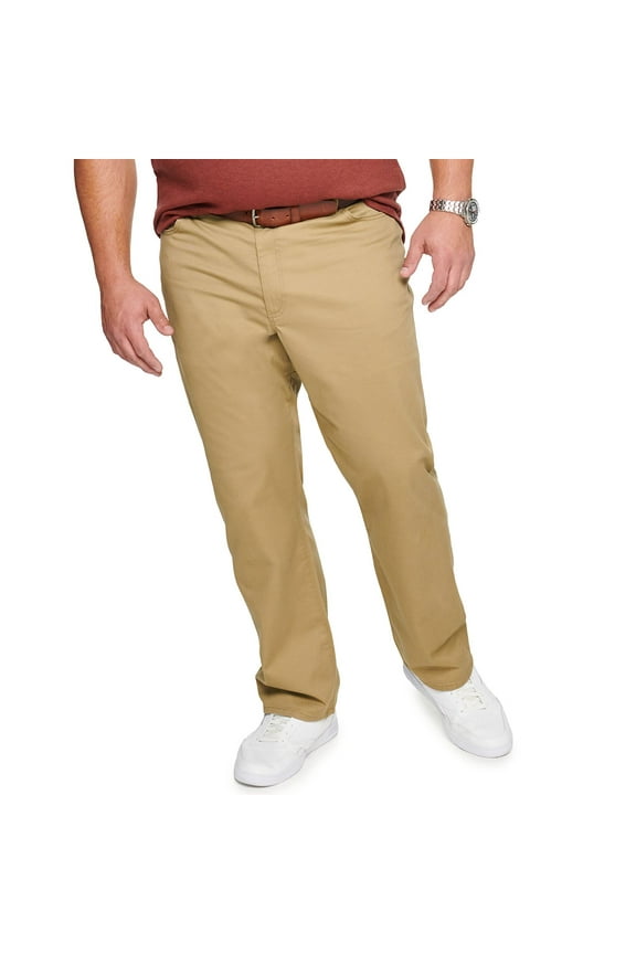 Big & Tall Lee® Extreme Motion MVP Relaxed-Fit Straight-Leg Jeans Color: Oscar Khaki Size: 44X30