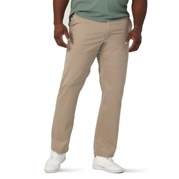 Big & Tall Lee® Extreme Motion MVP Straight Fit Casual Pant Color: Breen Size: 50X29