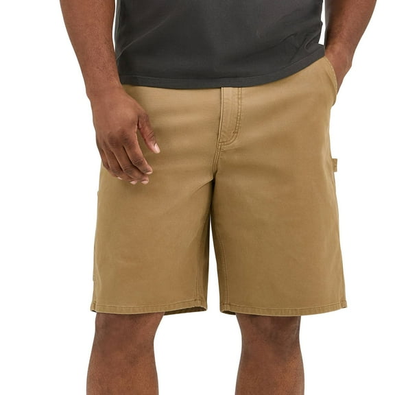 Big & Tall Lee® Legendary Workwear Carpenter Shorts Color: Dark Khaki Size: 46