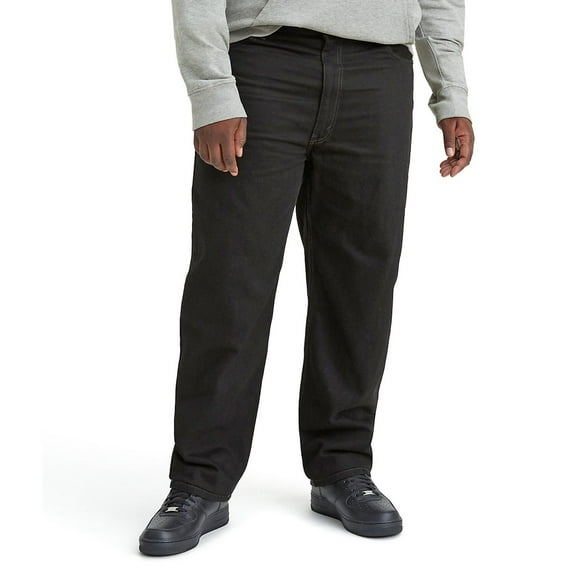 Big & Tall Levi's 550 Relaxed Fit Jeans Color: Black Size: 46X29