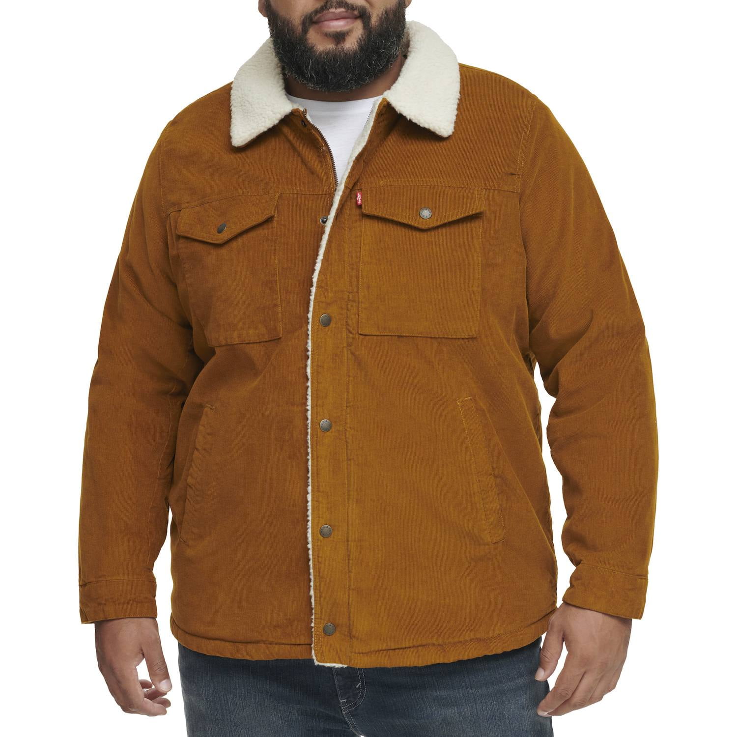 Big & Tall Levi's® Classic Corduroy Sherpa-Lined Trucker Big & Tall Levi's® Classic Corduroy Sherpa-Lined Trucker