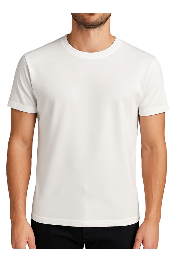 Big & Tall Man's Cotton Crew Neck T-Shirt (2-pack)