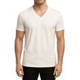 thumbnail image 1 of Big & Tall Man's Cotton V-Neck T-shirt (2-pack), 1 of 1