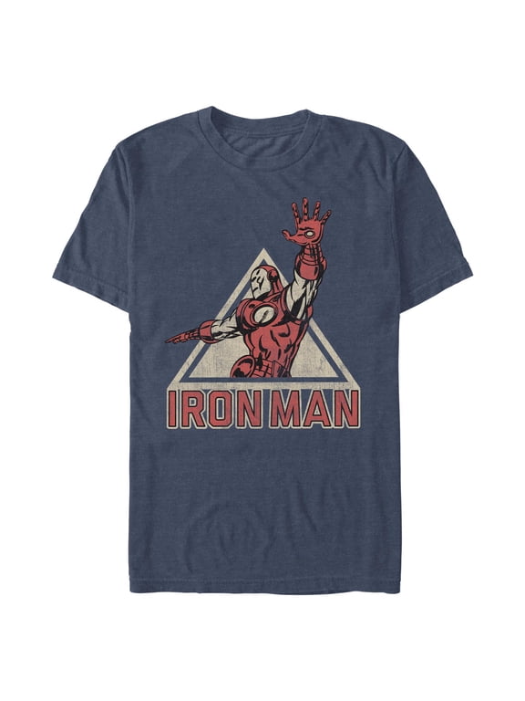 Men's Marvel Power Pose Retro Graphic T-Shirt