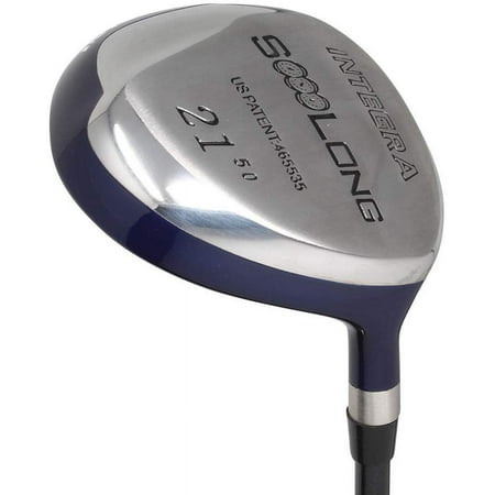 Big & Tall Men's (+1" Longer Than Standard Length) Integra SoooLong 21 Wood Golf Club, Right Handed Ultra Forgiving Regular Flex Graphite Shaft