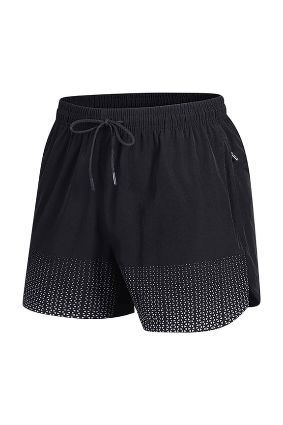 Big & Tall Men's 5" Inseam Athletic Shorts Gradient Performance Quick Dry Workout Short Pants with Pockets, Above Knee Length for Training Basketball Jogging