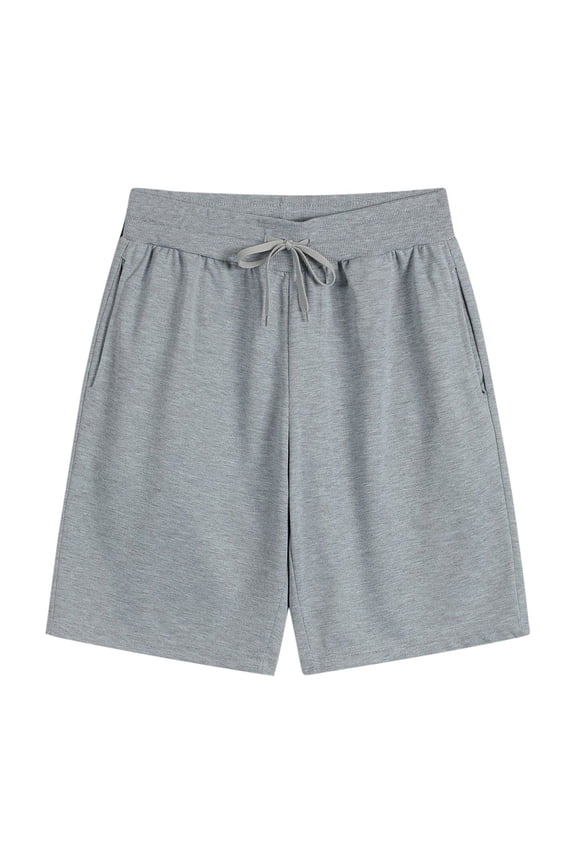 Big & Tall Men's Athletic Shorts: 9" Inseam Performance Quick Dry Short Pants with Pockets - Summer Lightweight Running Knee Length Sportswear for Basketball