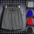 thumbnail image 1 of Big & Tall Men's Athletic Shorts: 9" Inseam Performance Quick Dry Short Pants with Pockets - Summer Lightweight Running Knee Length Sportswear for Basketball, 1 of 9