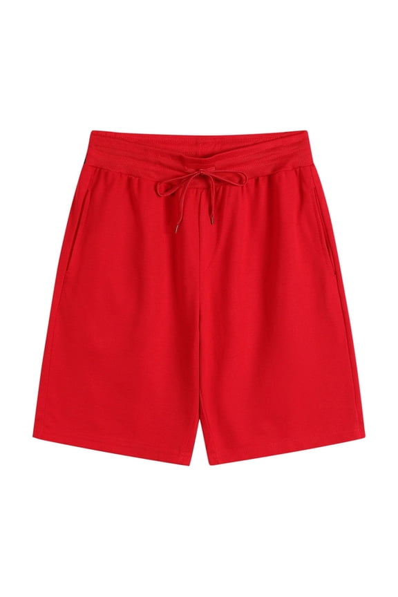 Big & Tall Men's Athletic Shorts: 9" Inseam Performance Quick Dry Short Pants with Pockets - Summer Lightweight Running Knee Length Sportswear for Basketball