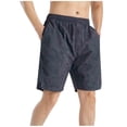 thumbnail image 1 of Big & Tall Men's Athletic Shorts 9" Inseam Quick Dry Performance Short Pants, Summer Above Knee Moisture Wicking Workout Shorts with Side Pockets for Training, 1 of 9