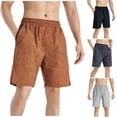 thumbnail image 1 of Big & Tall Men's Athletic Shorts 9" Inseam Quick Dry Performance Short Pants, Summer Above Knee Moisture Wicking Workout Shorts with Side Pockets for Training, 1 of 8