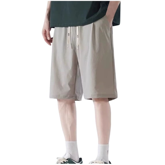 Big & Tall Men's Athletic Shorts 9" Inseam Quick Dry Workout Short Pants Breathable Technical Fabric Running Basketball Training Bottoms with Pockets, 1977