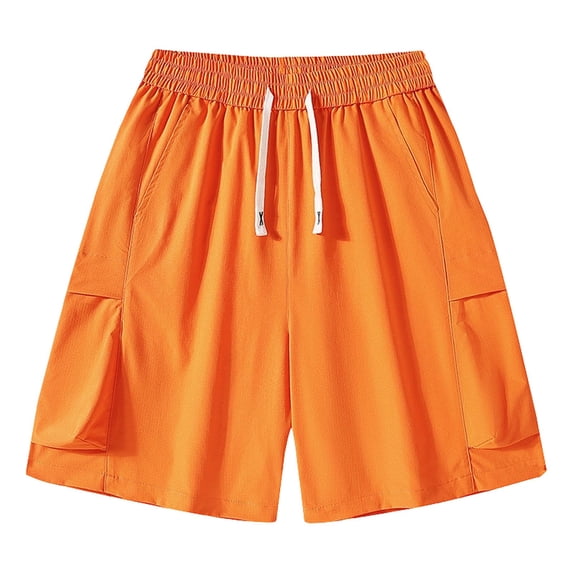 Big & Tall Men's Cargo Shorts 10" Inseam Quick Dry Performance Outdoor Hiking Short Pants Water Repellent Elastic Waist Drawstring Multi-Pocket Utility Shorts