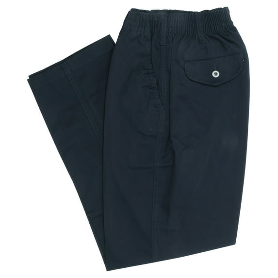 Big & Tall Men’s Full Elastic Casual Twill Pants by Falcon Bay