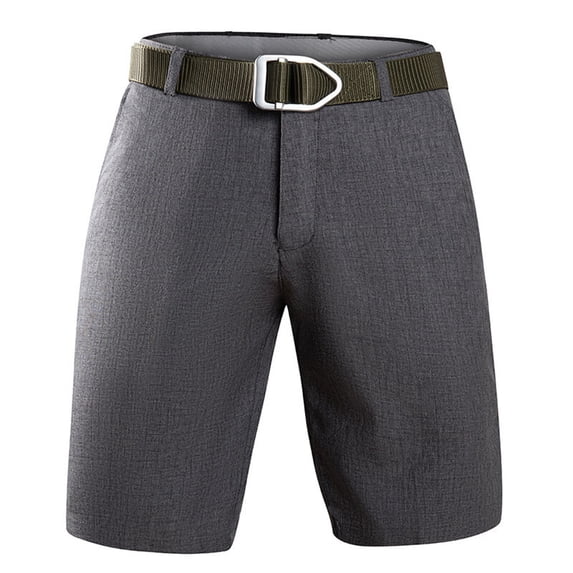 Big & Tall Men's Golf Shorts Quick Dry 9" Inseam Business Casual Performance Stretch Water Repellent Flat Front Short Pants for Work, No Belt Included