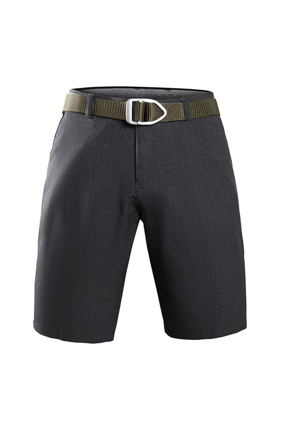 Big & Tall Men's Golf Shorts Quick Dry 9" Inseam Business Casual Performance Stretch Water Repellent Flat Front Short Pants for Work, No Belt Included