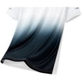 thumbnail image 1 of Big & Tall Men's Gradient Short Sleeve T-Shirts Quick Dry Workout Athletic Tees Running Shirts Moisture Wicking Ice Silk Cooling Tops Summer Basic, 1 of 8