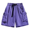 thumbnail image 1 of Big & Tall Men's Performance Cargo Shorts with Built-in Belt: 7"/9" Inseam Ripstop Utility Short Pants - Multi Pocket Quick Dry Outdoor for Hiking Fishing Work Travel, 1 of 8