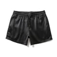 thumbnail image 1 of Big & Tall Men's Satin Athletic Workout Running Shorts, 5" Inseam Performance Silky Quick Dry Short Pants, Moisture Wicking Summer Beach Shorts with Pockets, 1 of 4