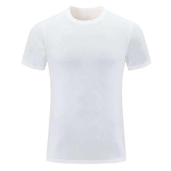 Big & Tall Men's Short Sleeve Muscle Fit Workout Tee Quick Dry Moisture Wicking Athletic Performance Shirts Crew Neck Bodybuilding Top Summer Activewear