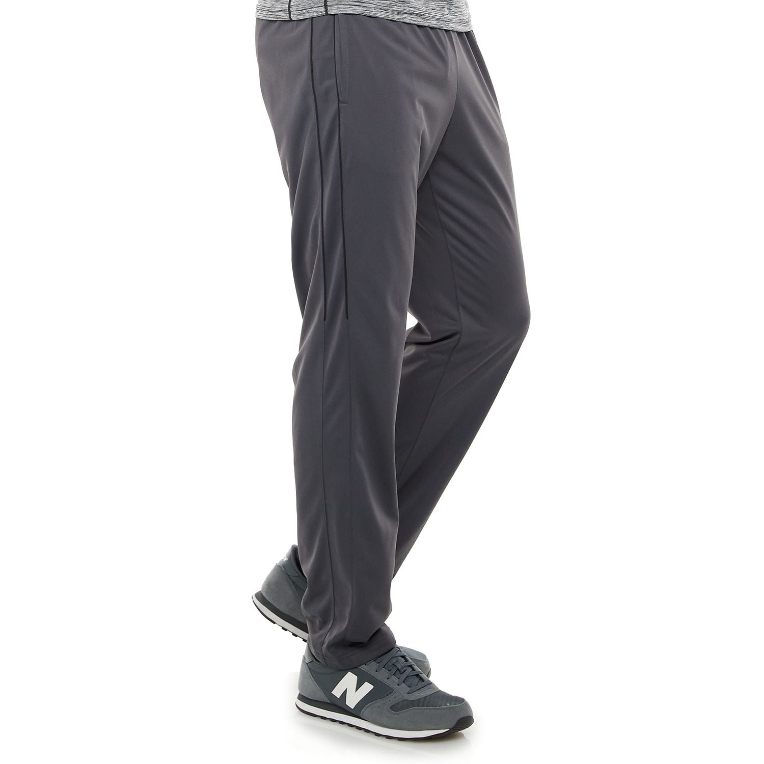 Big Tall Men s Tek Gear Workout Pants Color Black Black Size 4XB Walmart