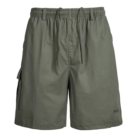 Big & Tall Mens Cargo Shorts Multi-Pockets Drawstring Elastic Waist Hiking Short Pants Fathers Gift XL-5XL