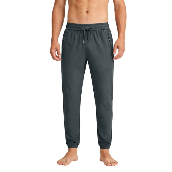 Big & Tall Mens Jogger Pants Elastic Drawstring Waist Breathable Cool Sweatpants Fathers Gift,L-7XL