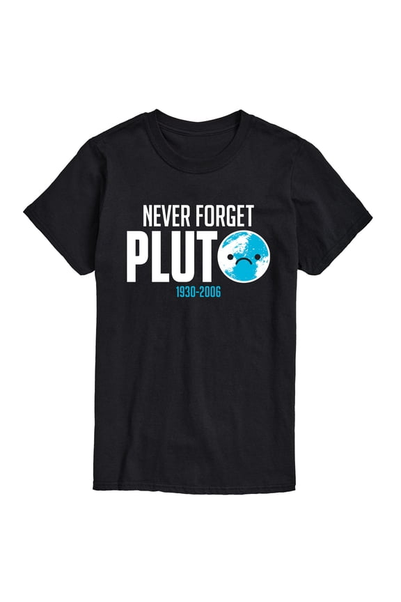 - Never Forget Pluto - Men's Short Sleeve Graphic T-shirt
