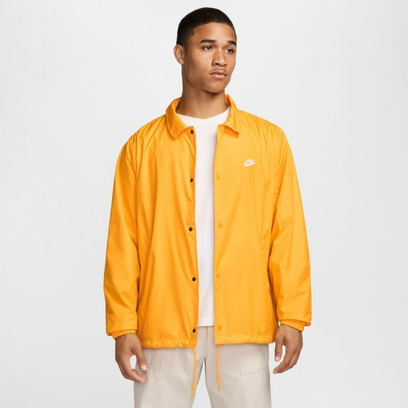 Big & Tall Nike Club Coaches' Jacket Color: University Gold Size: XXL TALL