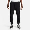 thumbnail image 1 of Big & Tall Nike Club Knit Joggers Color: Black White Size: L TALL, 1 of 4