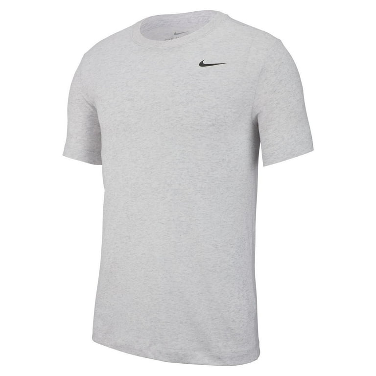 Big Tall Nike Dri FIT Training Tee Color Birch Heather Size XL TALL Walmart