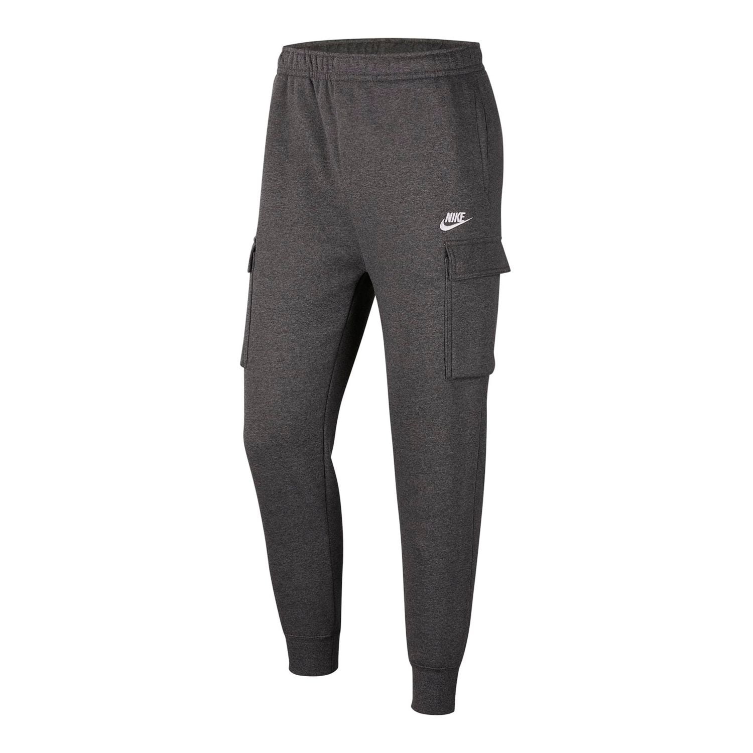 Nike Sportswear Club Fleece Men s Cargo Pants Color Black Black White Size XL Tall Walmart