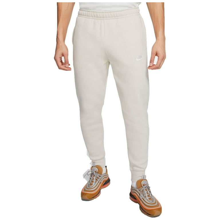 Big Tall Nike Sportswear Club Fleece Joggers Color Light Bone Size 3XL Walmart
