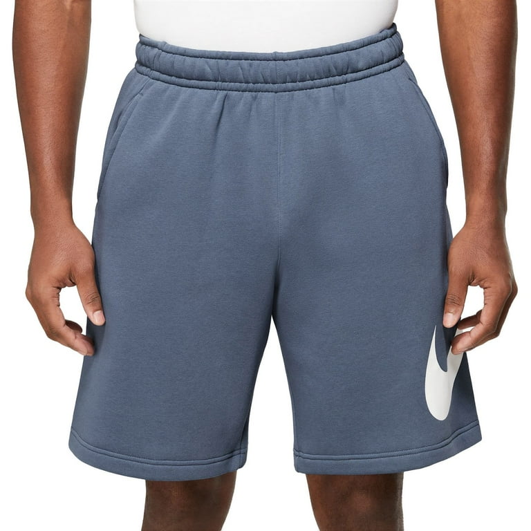 Big Tall Nike Sportswear Club Shorts Color Diffused Blue White Size L TALL