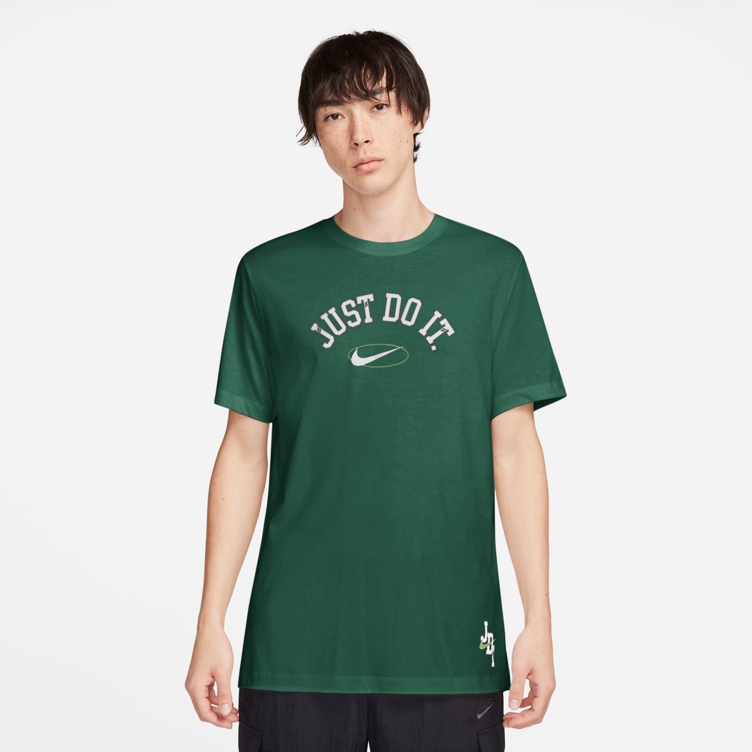 Big & Tall Nike Sportswear Just Do It Tee Color: Glacier