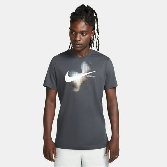 Big & Tall Nike Sportswear Swoosh Graphic T-Shirt Color: Anthracite Size: L TALL