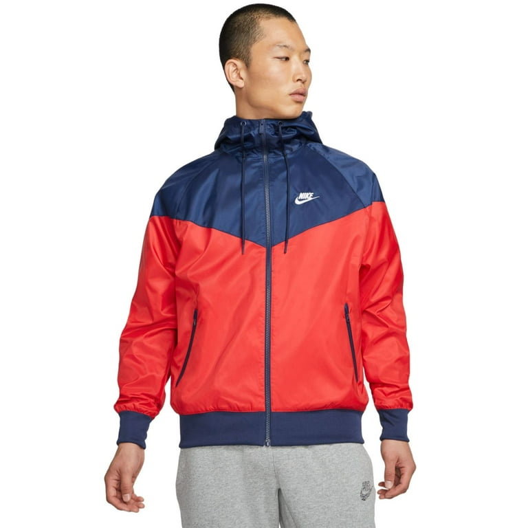 Big Tall Nike Windrunner Hooded Jacket Color University Red Size XXL TALL Walmart