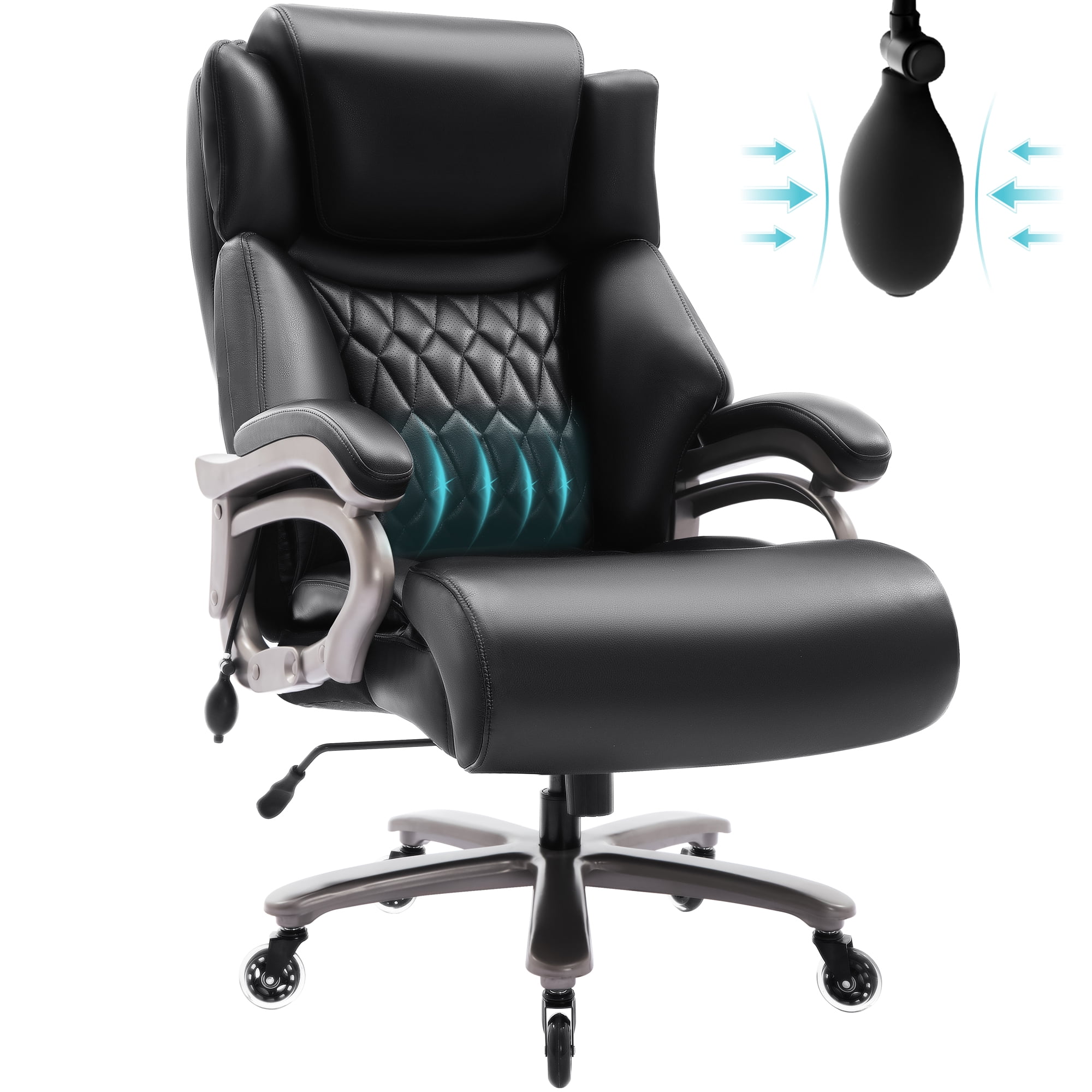 Big and Tall Office Chair 400 LBS High Back Ergonomic Desk Chair
