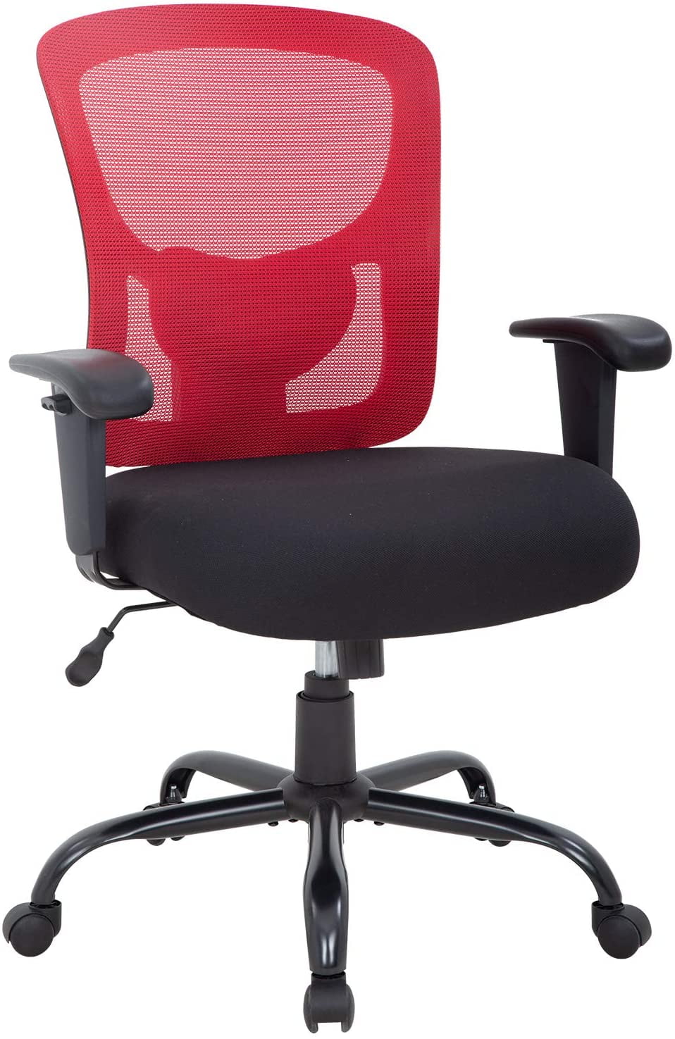 Czarnetzki Big & Tall Office Chair, Ergonomic Executive Chair Red Barrel Studio
