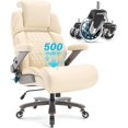 Big and Tall Office Chair 500lbs Adjustable Headrest&Lumbar Support