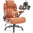 Big and Tall Office Chair 500lbs Adjustable Headrest&Lumbar Support