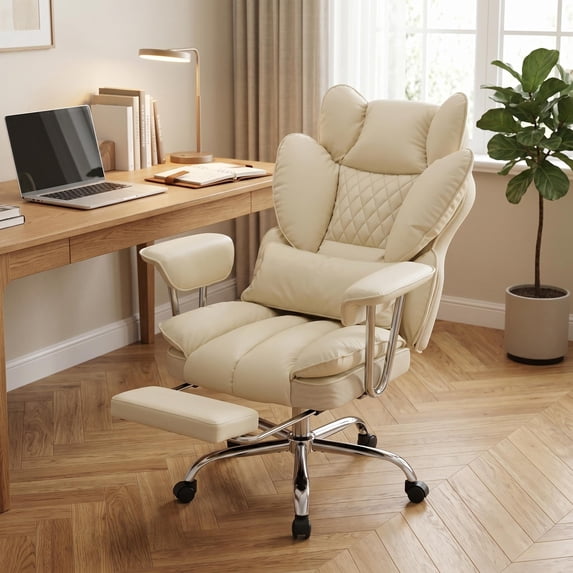 Big & Tall Office Chair - High Load Capacity 350 LBS, Ergonomic Design ...