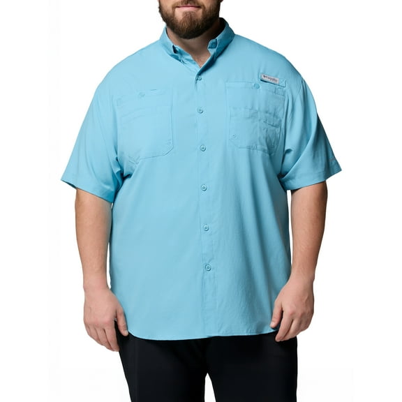 Big & Tall PFG Tamiamiâ„¢ II Sport Shirt Vintage Blue 3XL